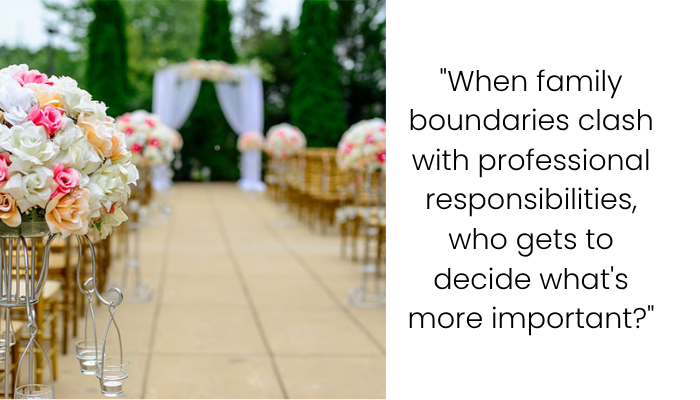 Wedding Planner or Family First? A Brother’s Tough Decision to Step Away from His Sister’s Wedding